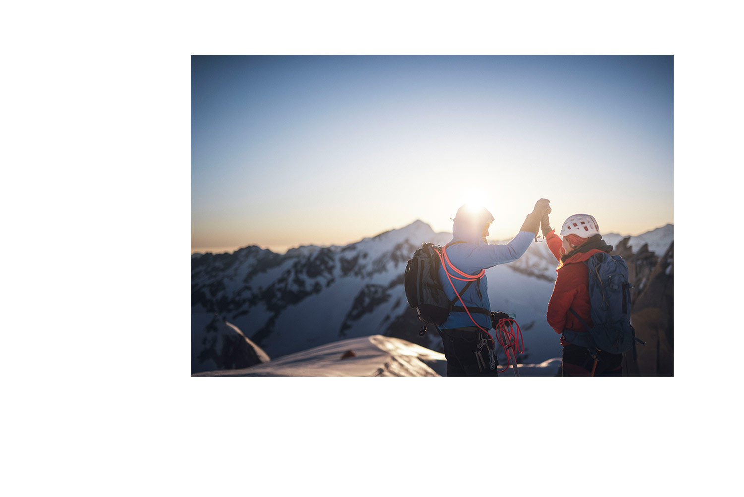 STOCK FOOTAGE / Mountain Summit