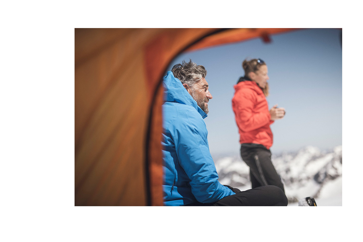 STOCK FOOTAGE / Mountain Summit